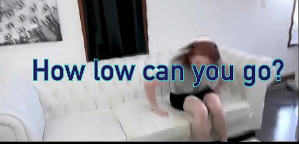 Redhead Teen Flashes Her Pussy For Her Stepdad